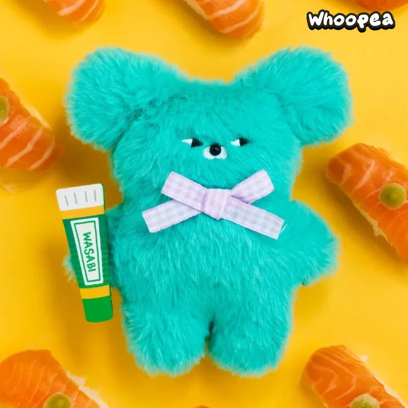 WASABIベアフレーバーシリーズぬいぐるみキーホルダーブラインド