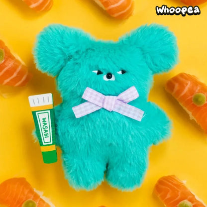 WASABI Bear Flavor Series Plush Keychain Blind Box