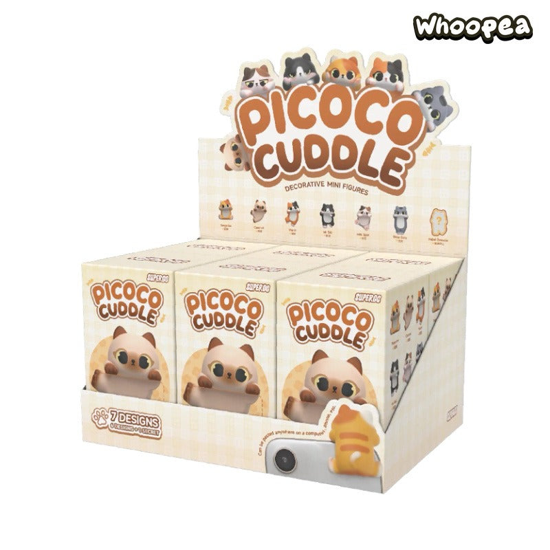 SUPERGG PICOCO Cuddle Series Decorative Mini Figures Blind Box