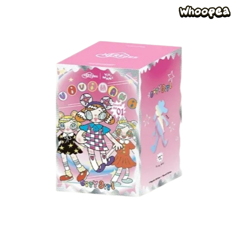 VIVIMANI City Girl Series Vinyl Plush Pendant Blind Box