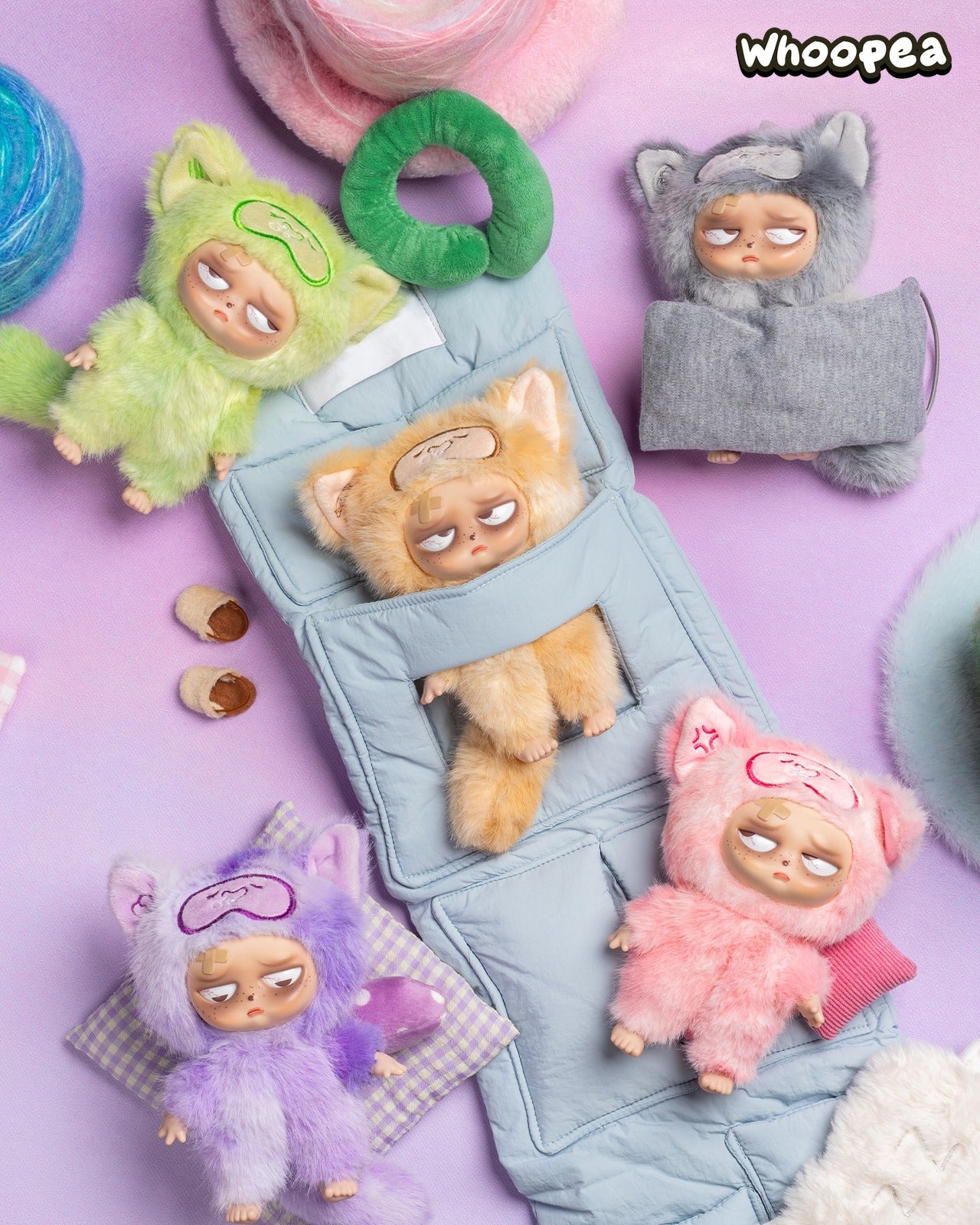 ⭕️正規品　Sleepless Grumpipi　V2シリーズ　【未開封】 Sleepless Grumpipi V2 Whispers to Dreamland Series Plush Blind Box