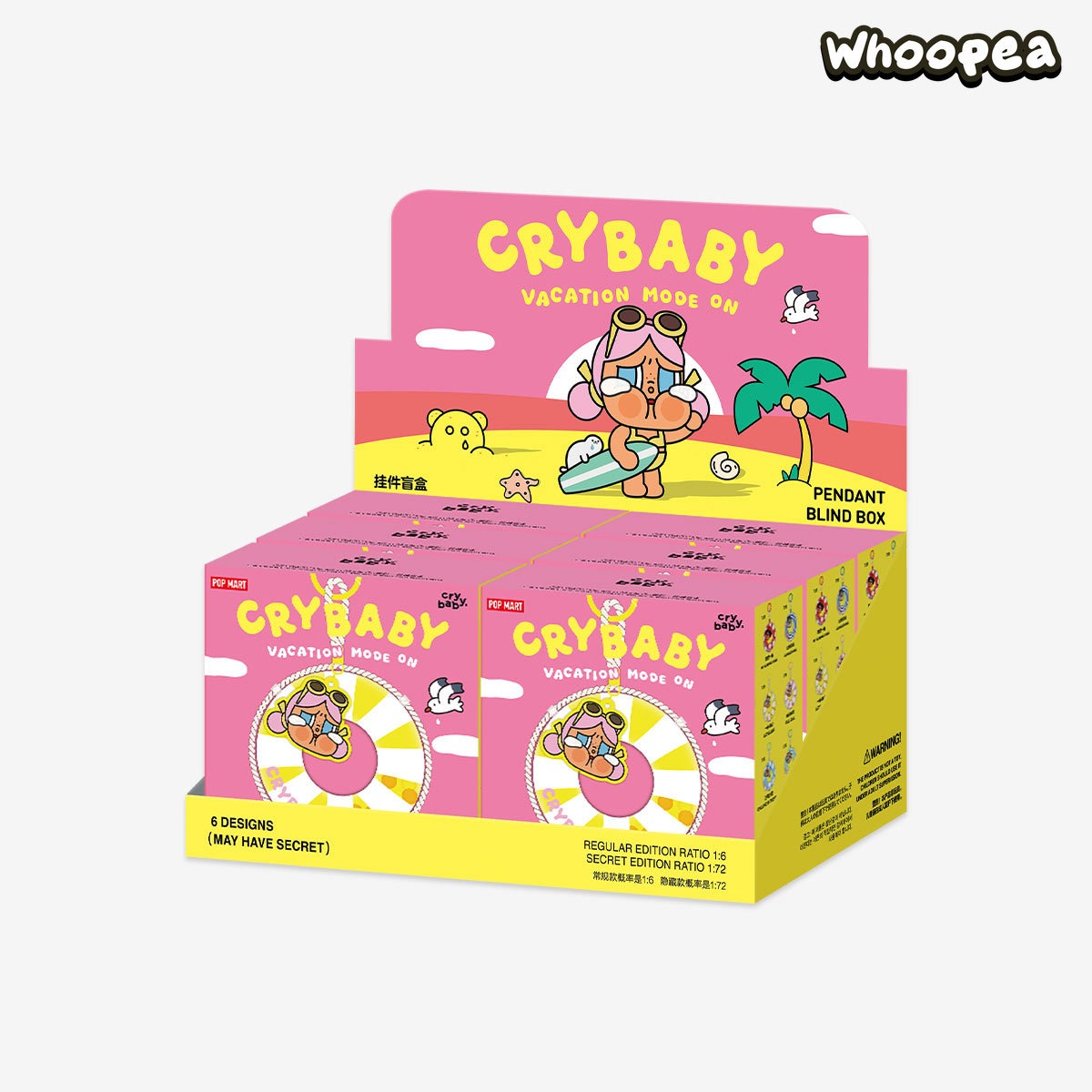 CRYBABY Vacation Mode On Series Pendant Blind Box