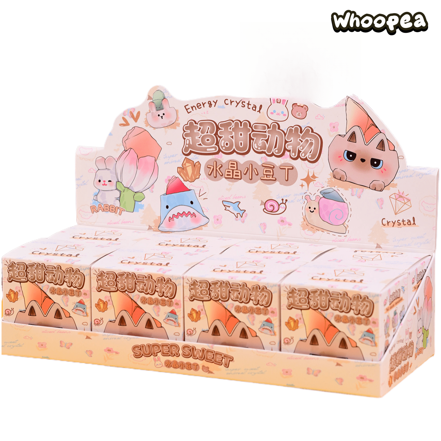 Sweet Animal Crystal Series Mini Figures Blind Box