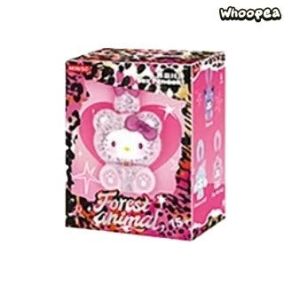 サンリィ0キャラクターズ 森のなかまたちシリーズ ビニールぬいぐるみペンダント ブラインドボックス