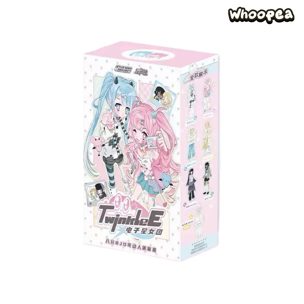 TwinkleE Electronic Star Girl Band Series 1/8 Action Figure BJD Blind Box