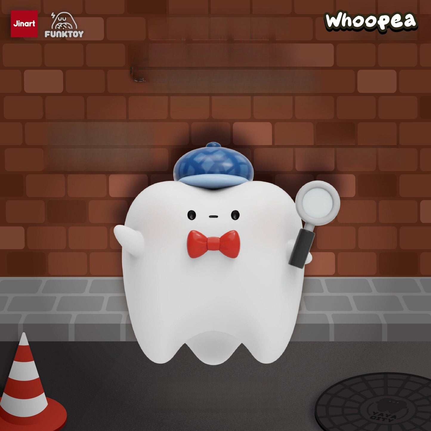 The Tooth Fairy 4 Detective Toothy Series Figure Blind Box