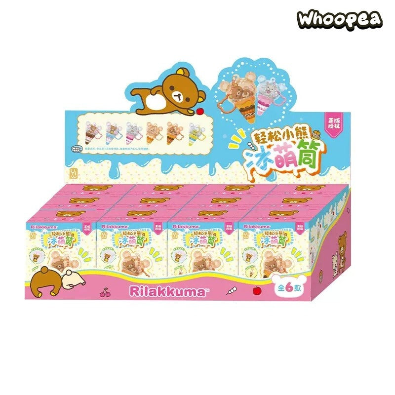 Rilakkuma Ice Cream Cone Series Pendant Blind Box