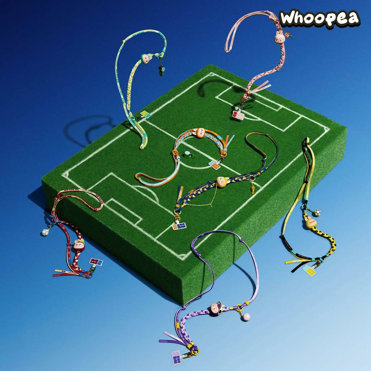 THE MONSTERS × FIFA SERIES-Long Lanyard Blind Box – WHOOPEA