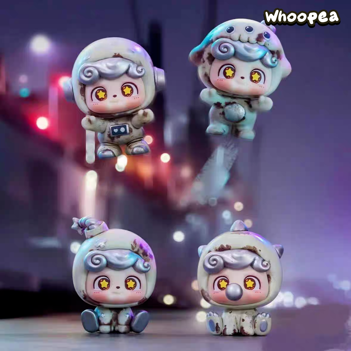 Q.Kid Spielgeschichten-Serie Minifiguren, Blindbox 