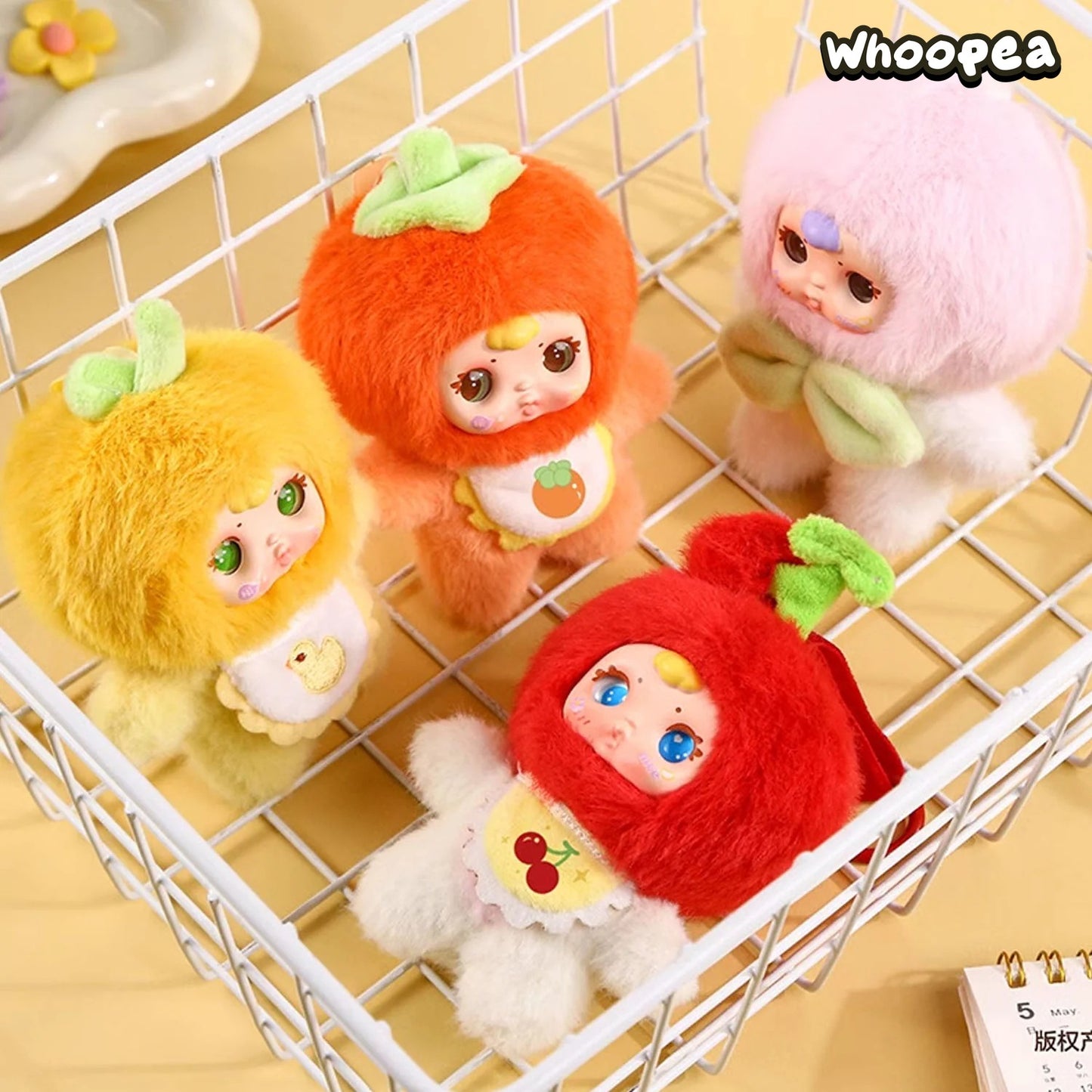 MM Milk Candy Cololful Fruit Series Plush Pendant Blind Box