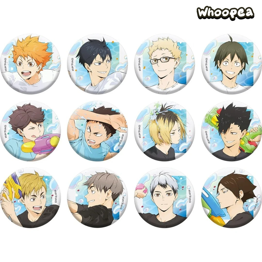 Haikyu!! Series Double Flashing Badge