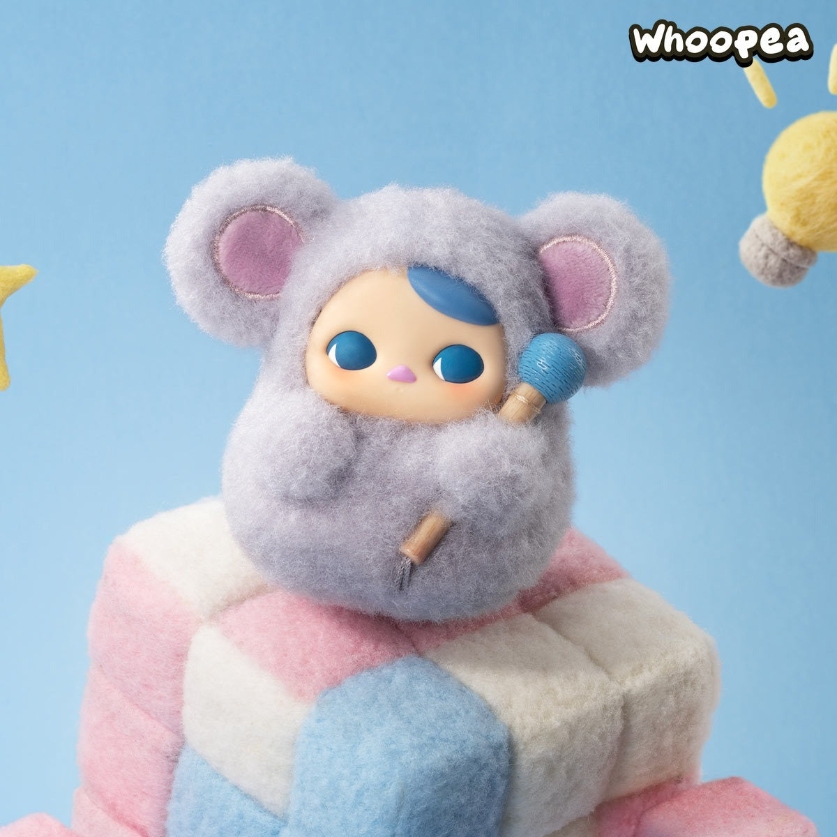 POP MART Pucky Tap Tap Babies シリーズ ぬいぐるみ ブラインド