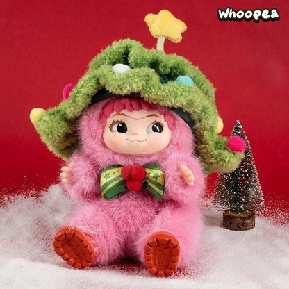 WAKUKU Santa Cutie in Pink Series Vinyl Plush Limited Figure