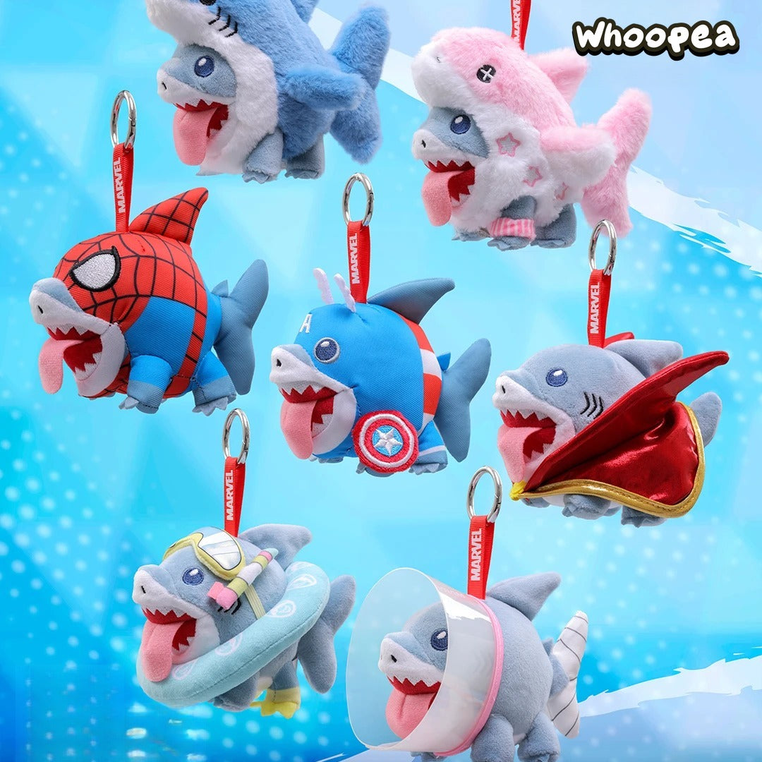 MARVEL Jeff the Land Shark Series Plush Pendant Blind Box