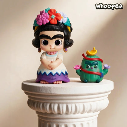 CiciLu × Frida Kahlo Endless Flower Series Figure Hanging Card (PRE-ORDER)