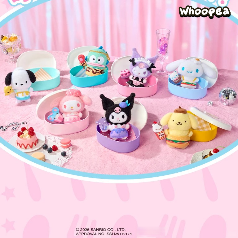 SANRI0 Yummy Box Series Plush Blind Box