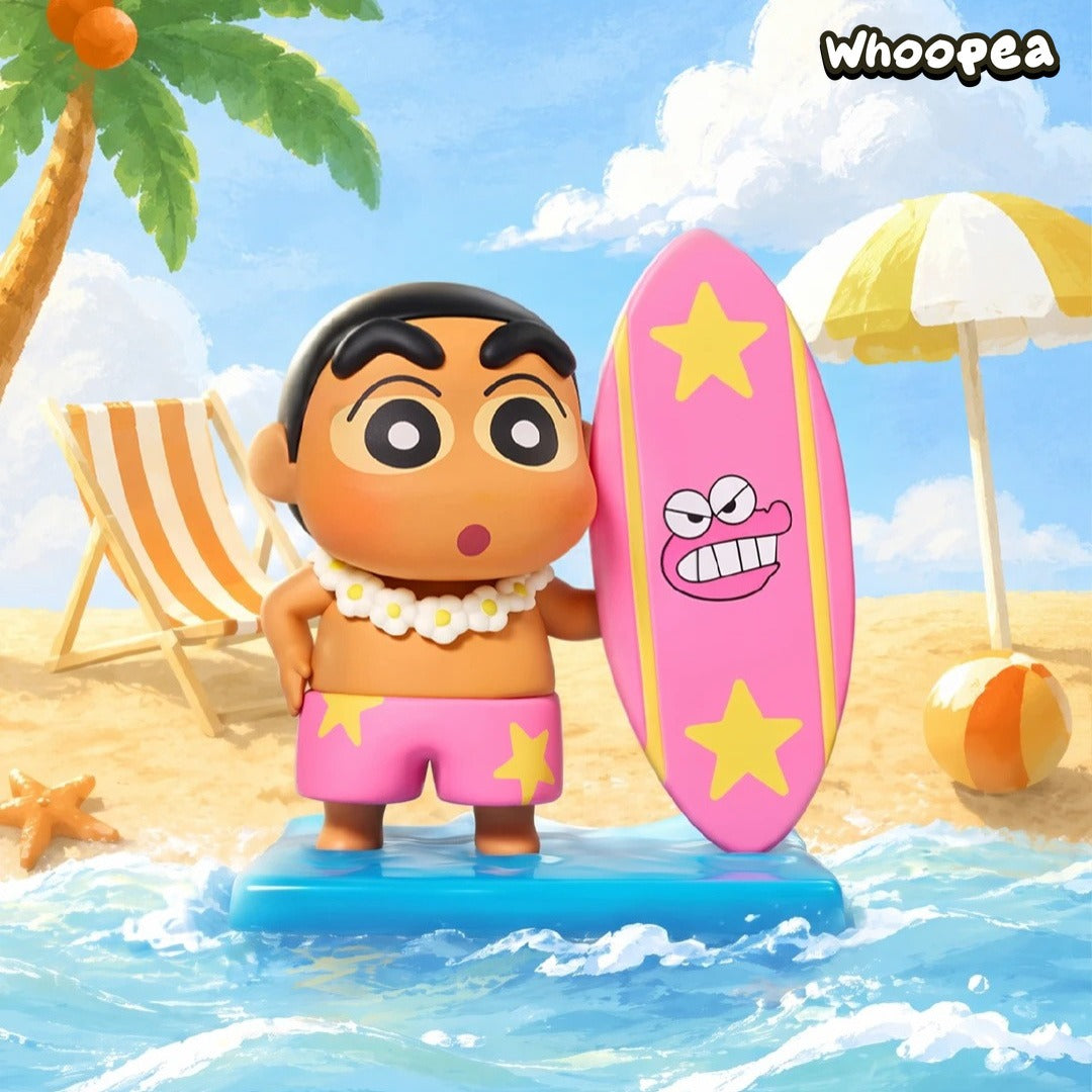Crayon Shinchan Tropical Island Holiday Series Figure Blind Box