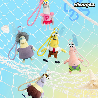 SpongeBob SquarePants ANCHOVY BUDDIES Series Plush Phone Charm Blind Box