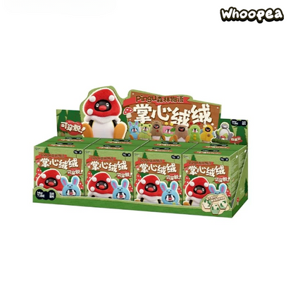 Pingu Forest Tale Series Plush Keychain And Necklace Blind Box