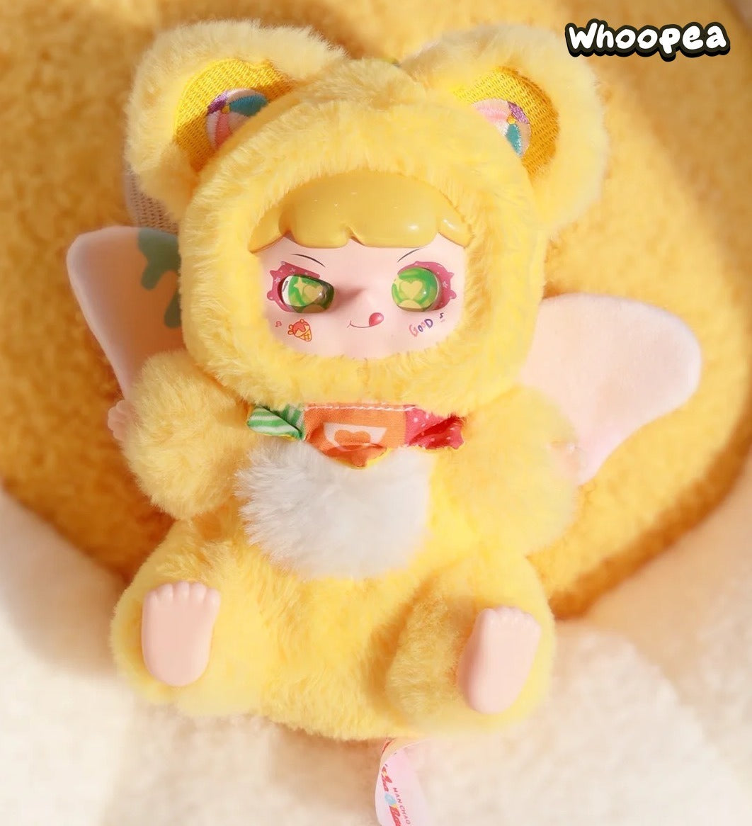 ManChao Naughty Baby Playful Kid Fantasy Elf Series Plush Doll, Blind Box