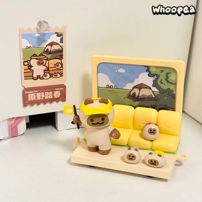 Doggy Cat Fantasy Train Series Figure Blind Box