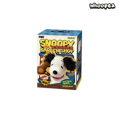 PEANUTS SNOOPY BARBER SHOP Series Plush Keychain Blind Box
