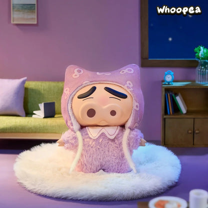 Crayon Shinchan A Sleepless Day Series Mini Vinyl Plush Pendant Blind Box