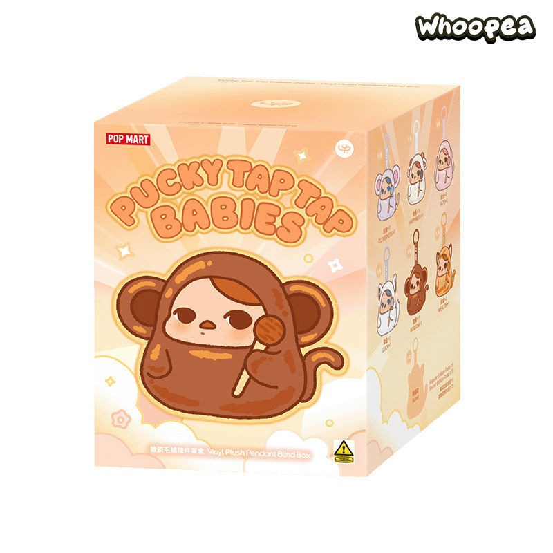 POP MART Pucky Tap Tap Babies Series Plush Blind Box – WHOOPEA