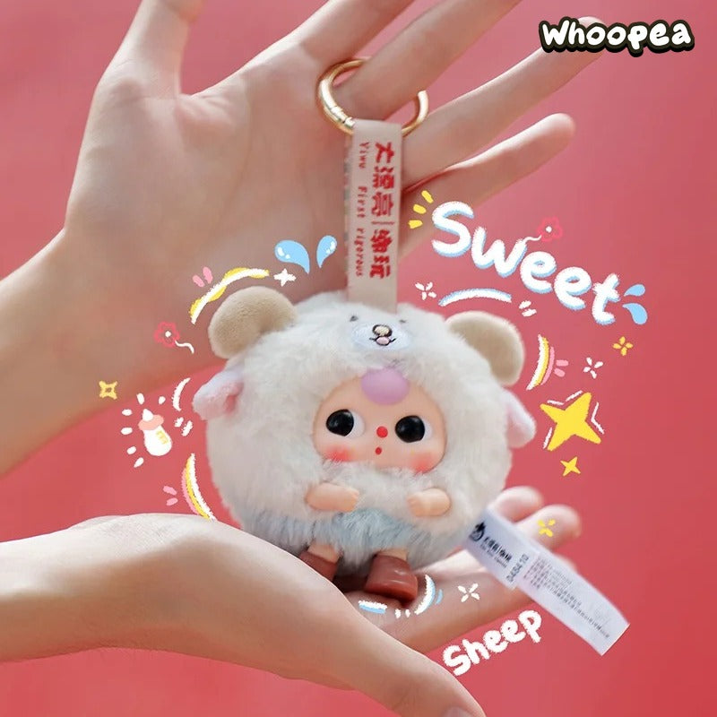 Baby Three Round Beast Series Plush Blind Box