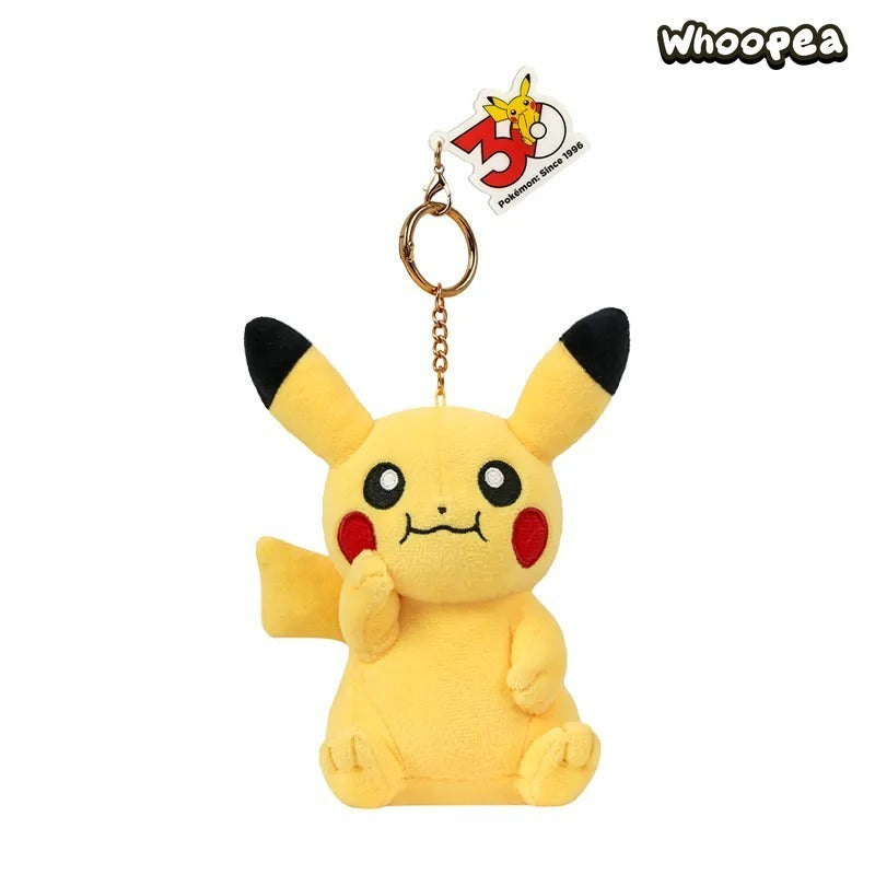 Pokémon 30th Anniversary Pikachu Expression Series Plush Charm Collection