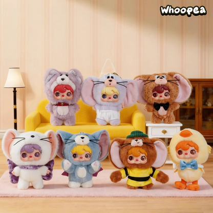 POUKAPOUKA × Tom and Jerry Glad to Have You Series Vinyl Plush Pendant Blind Box (PRE-ORDER)