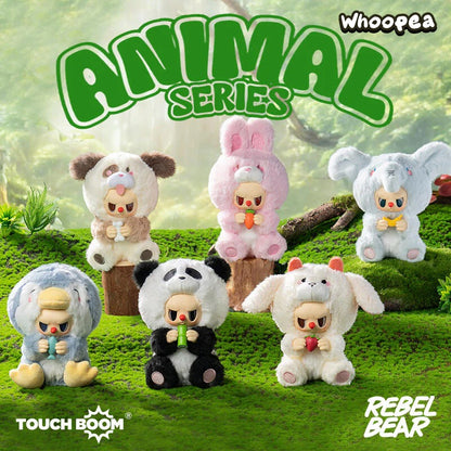 REBEL Bear Animal Series Vinyl Plush Blind Box