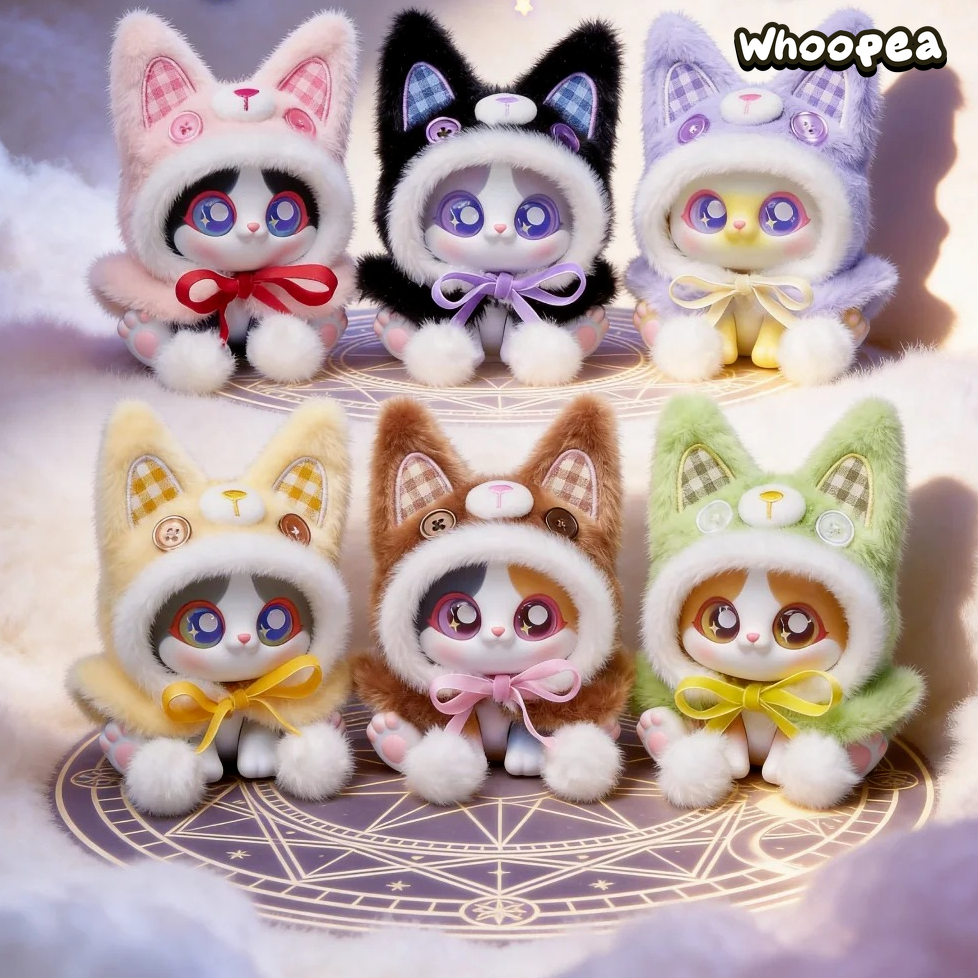 PICOCO Magic Cloak Cat Series Plush Pendant Blind Box
