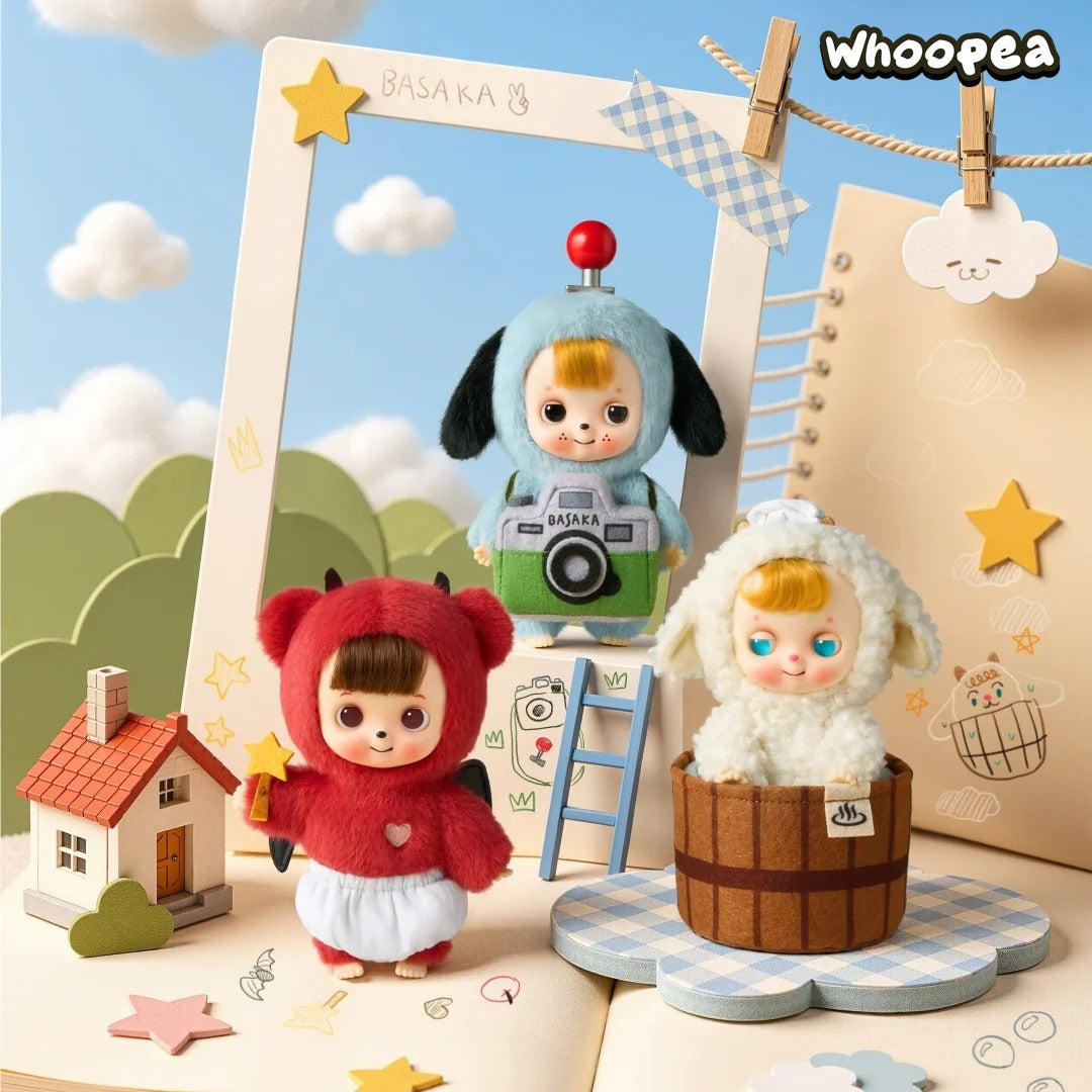 Basaka Love What You Do, Be Happy Series Plush Blind Box