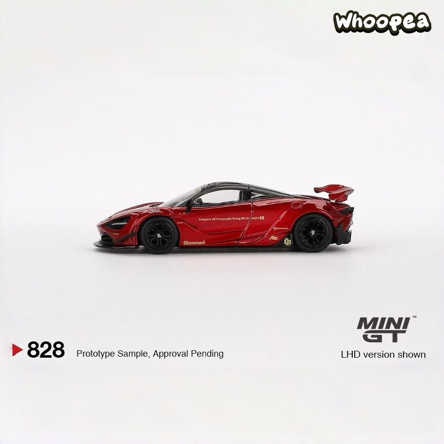 MINI GT 1:64 #828 McLaren 720S LBWK Diecast Model Car