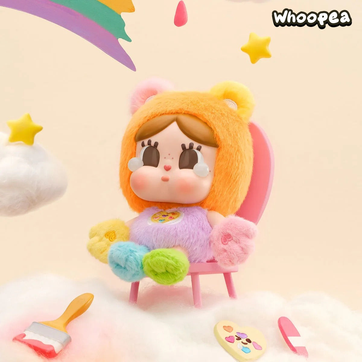 POP MART CRYBABY × Care Bears Series Vinyl Plush Pendant Blind Box (PRE-ORDER)