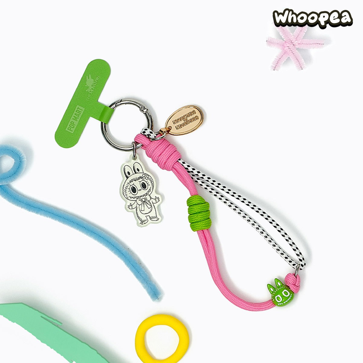 POP MART THE MONSTERS 10th Anniversary Series Phone Charm Blind