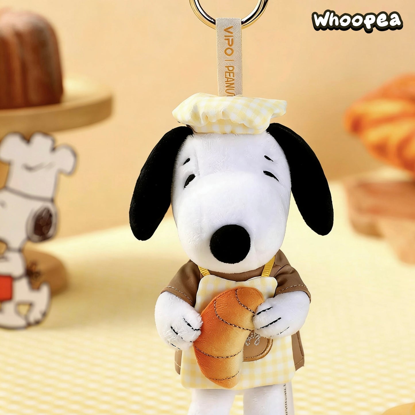 VIPO × PEANUTS Snoopy Bakery Series Plush Keychain Blind Box