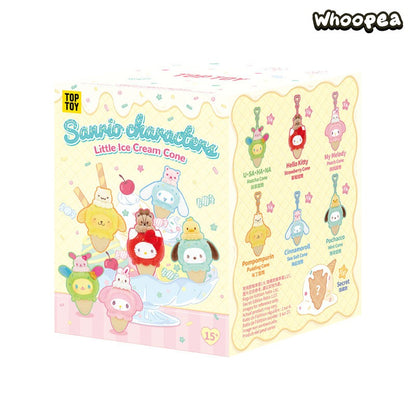 SANRI0 characters Little Ice Cream Cone Series Plush Pendant Blind Box