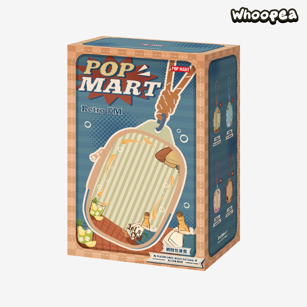 POP MART Retro FM Series Plush Doll Display Bag Blind Box (PRE-ORDER)