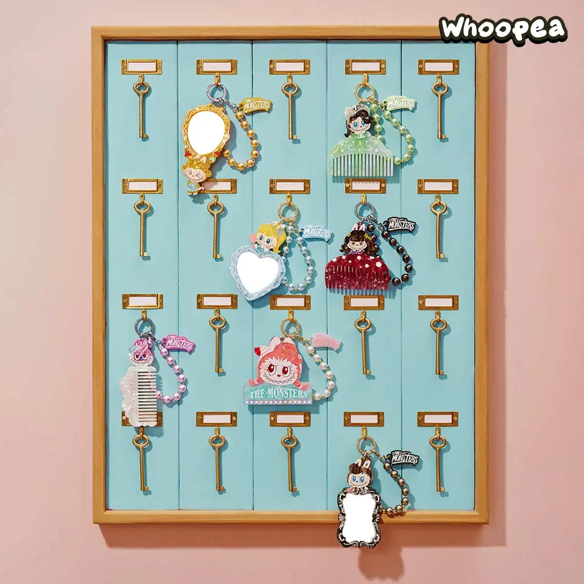 POP MART The Monsters Labubu Hair Salon Series Pendant Blind Box
