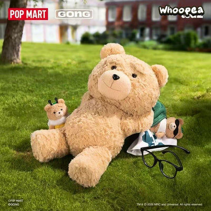 POPMART Hot Nerd Ted 30cm Action Plush Doll (PRE-ORDER）