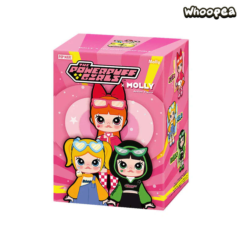 MOLLY × パワーパフガールズPowerpuff girlsアソートボックス MOLLY x The Powerpuff Girls Series Action Figures, Blind Box