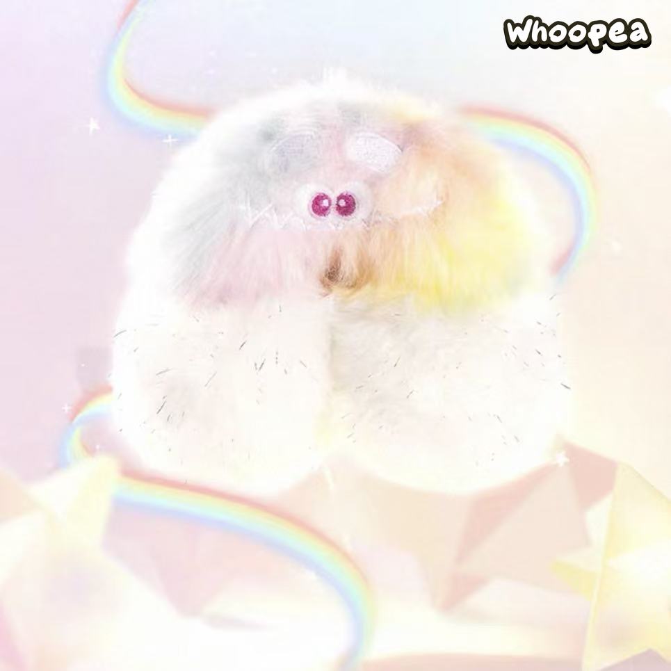 Fluffy Puff Ball Fluffy Weather Bureau Series Plush Bag Charm Blind Box