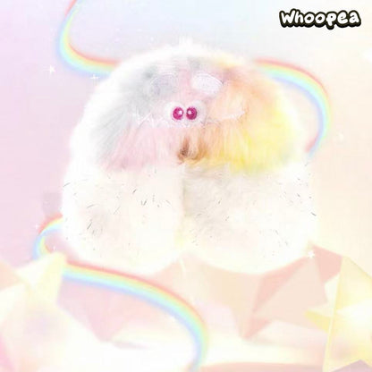 Fluffy Puff Ball Fluffy Weather Bureau Series Plush Bag Charm Blind Box