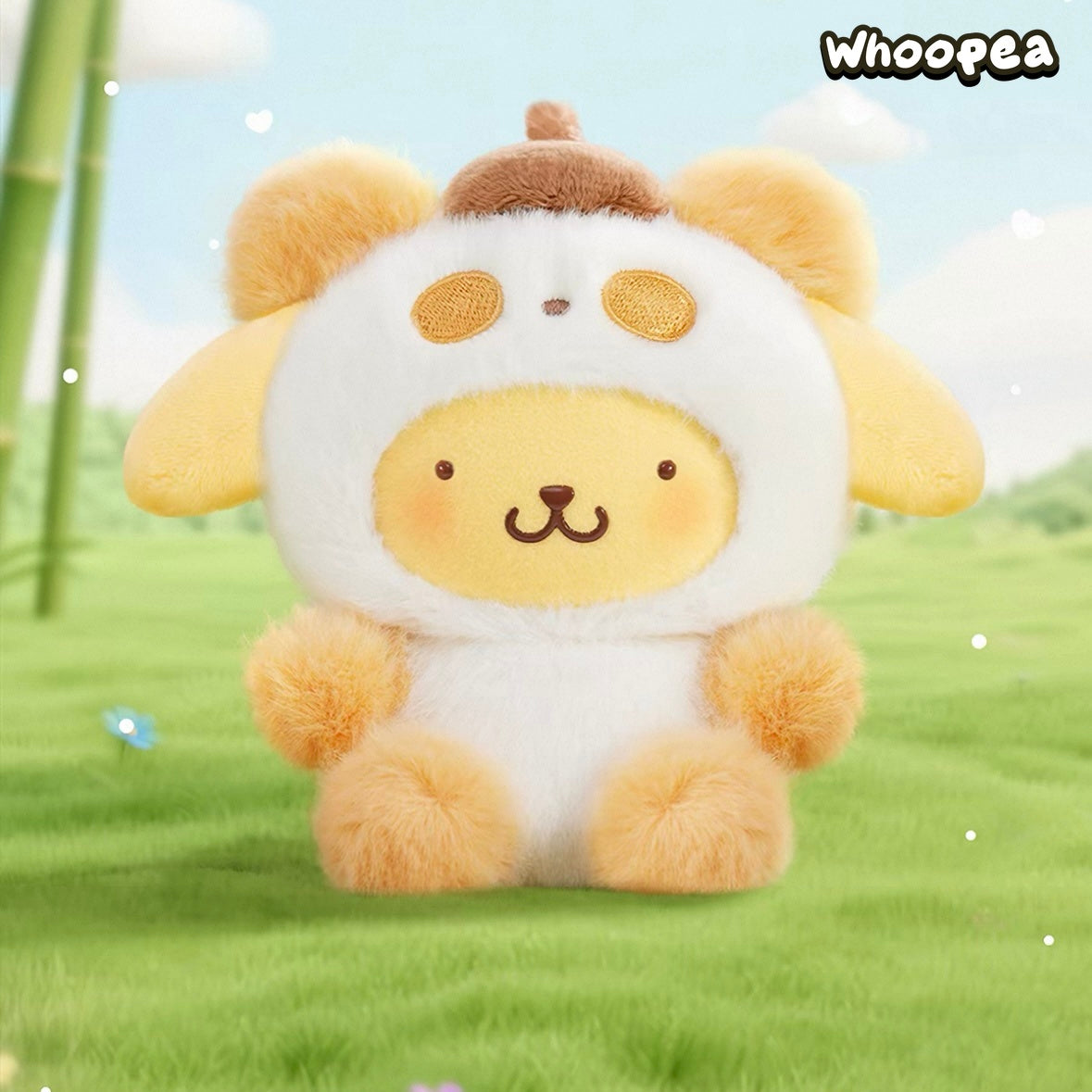 SANRI0 Characters Colorful Panda Series Plush Pendant Blind Box