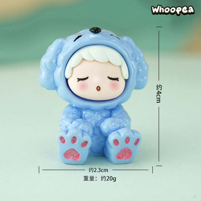 Sleeping Boy Collection, Mini Figures, 6 Colors