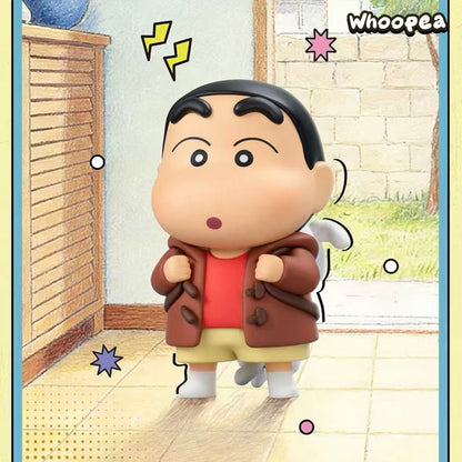 Crayon Shin-chan Retro Shiro Series Figure Blind Box