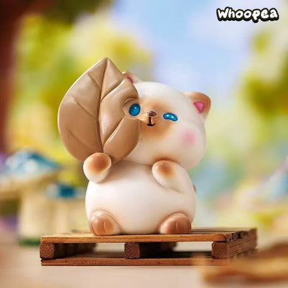 Leaf Picking Meow Journal Series Figure Blind Box