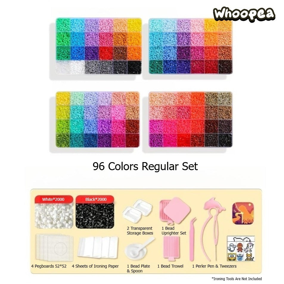 Fuse Beads  24 -264 Colors Starter Set Fuse Beads All-in-1 Collection, 2.6mm